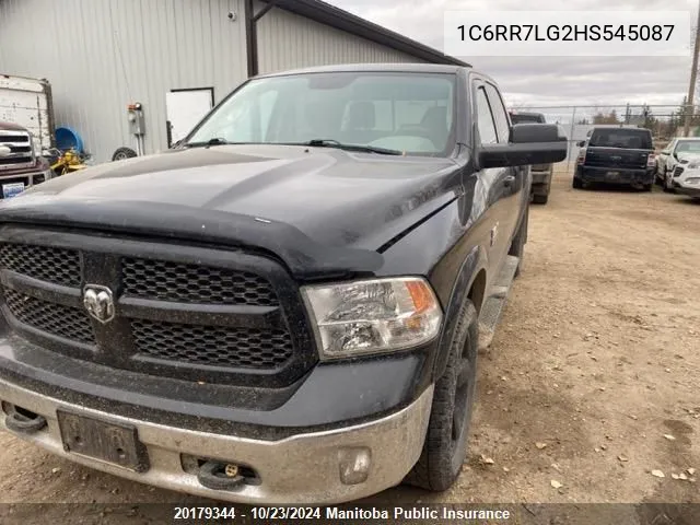 2017 Dodge Ram 1500 Slt Crew Cab VIN: 1C6RR7LG2HS545087 Lot: 20179344