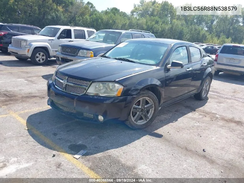 2008 Dodge Avenger Sxt VIN: 1B3LC56R88N538579 Lot: 40386566