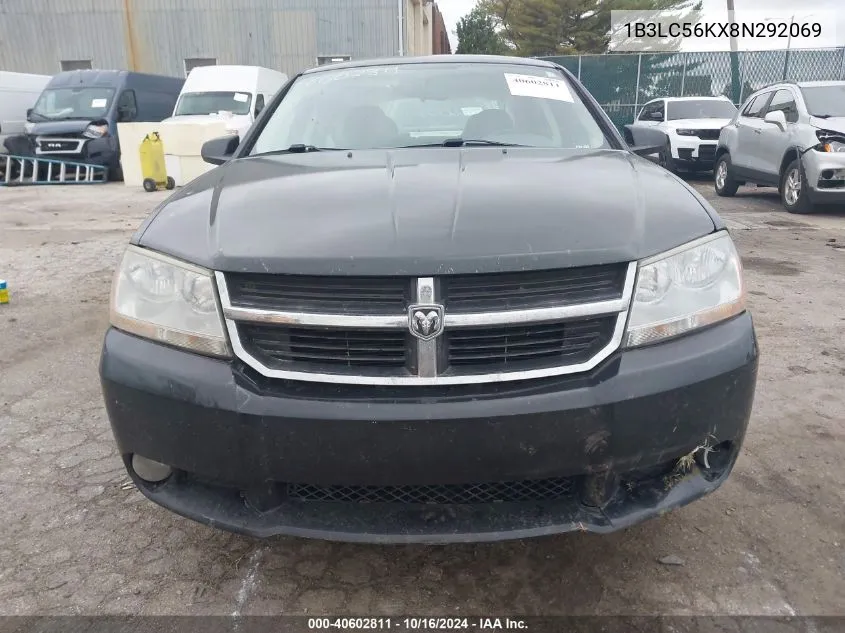 1B3LC56KX8N292069 2008 Dodge Avenger Sxt