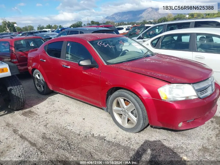 2008 Dodge Avenger Sxt VIN: 1B3LC56R98N625388 Lot: 40612106