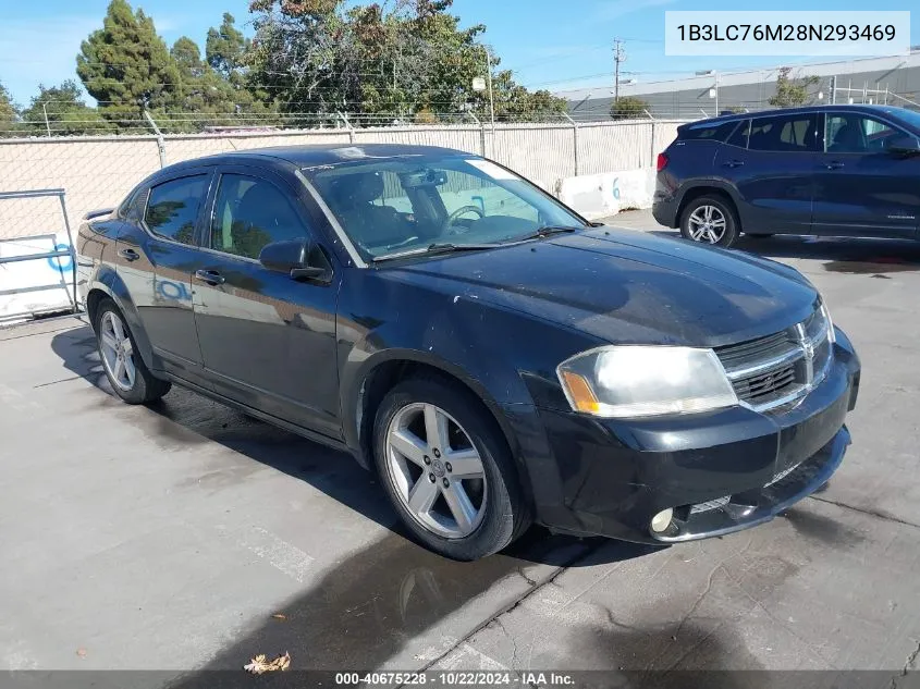 2008 Dodge Avenger R/T VIN: 1B3LC76M28N293469 Lot: 40675228