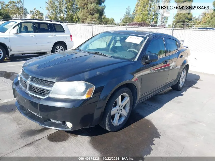 1B3LC76M28N293469 2008 Dodge Avenger R/T