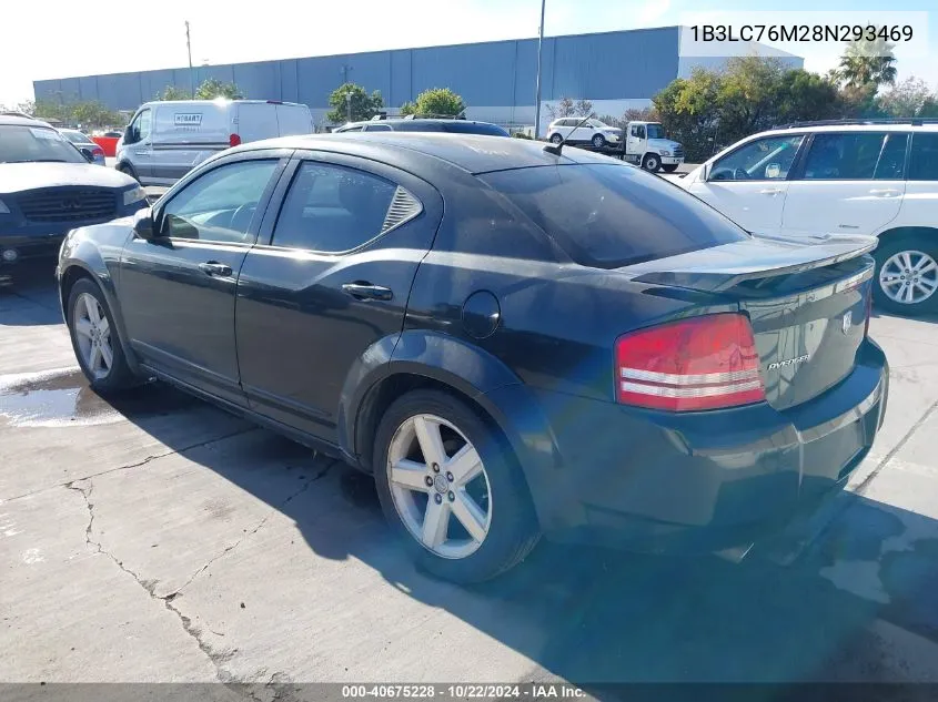 2008 Dodge Avenger R/T VIN: 1B3LC76M28N293469 Lot: 40675228