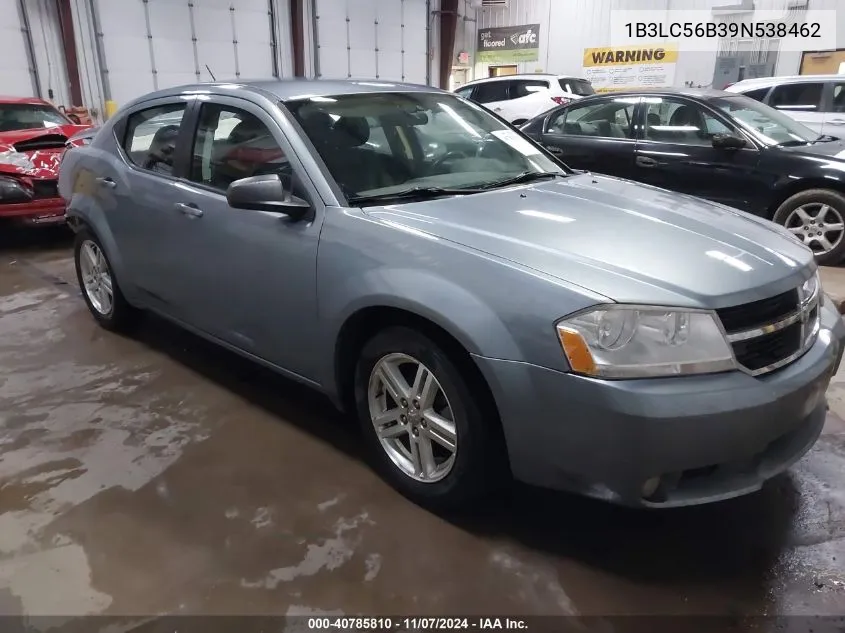 2009 Dodge Avenger R/T VIN: 1B3LC56B39N538462 Lot: 40785810