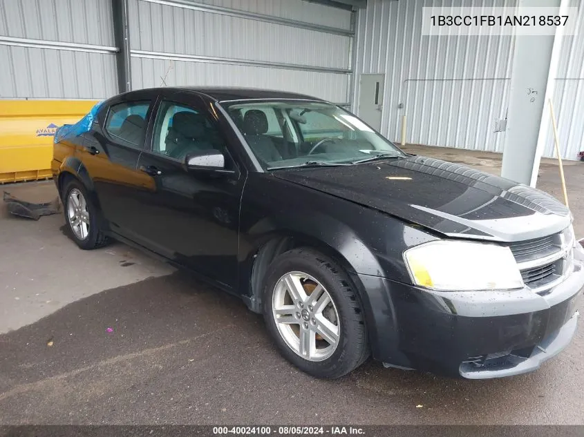 1B3CC1FB1AN218537 2010 Dodge Avenger Express