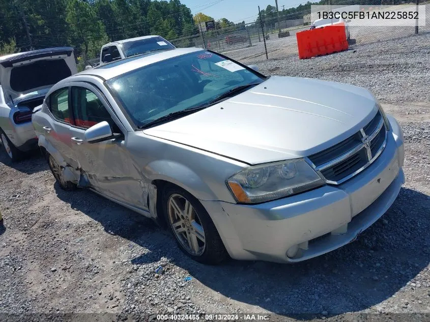 2010 Dodge Avenger R/T VIN: 1B3CC5FB1AN225852 Lot: 40324465