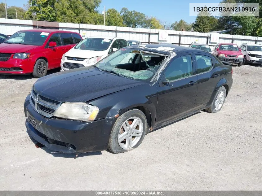 1B3CC5FB3AN210916 2010 Dodge Avenger R/T