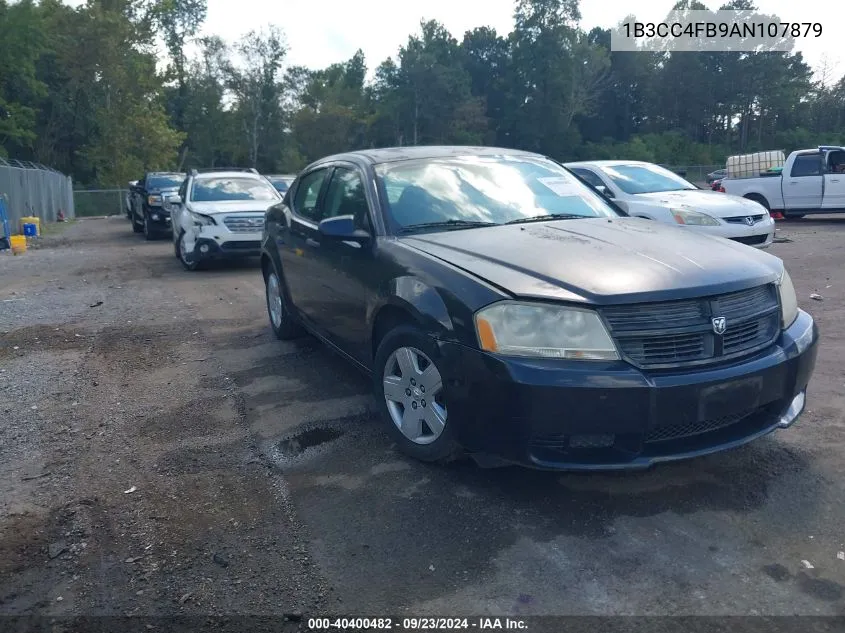 2010 Dodge Avenger Sxt VIN: 1B3CC4FB9AN107879 Lot: 40400482