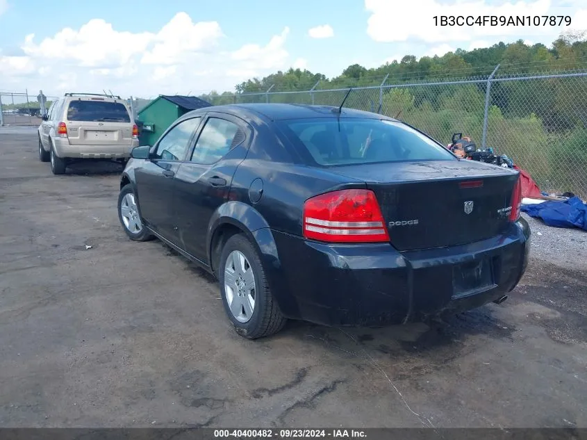 2010 Dodge Avenger Sxt VIN: 1B3CC4FB9AN107879 Lot: 40400482