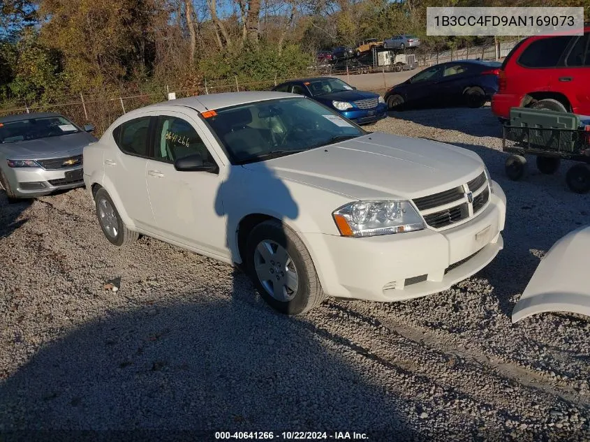 2010 Dodge Avenger Sxt VIN: 1B3CC4FD9AN169073 Lot: 40641266