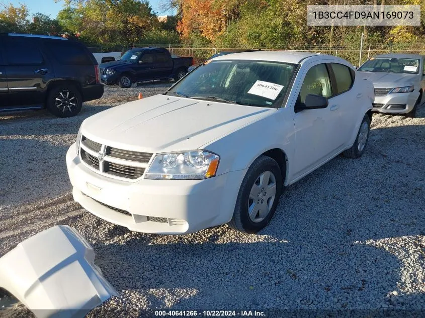 2010 Dodge Avenger Sxt VIN: 1B3CC4FD9AN169073 Lot: 40641266