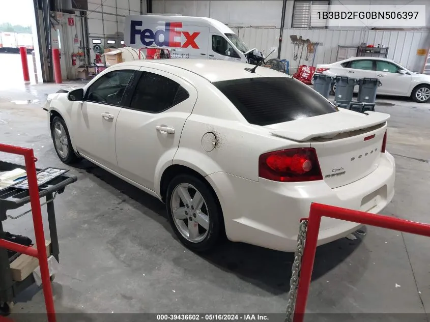 1B3BD2FG0BN506397 2011 Dodge Avenger Lux