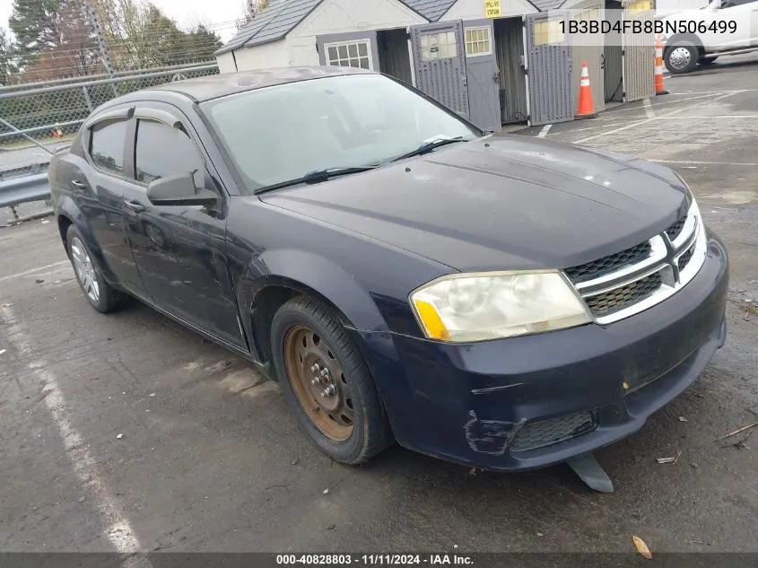 1B3BD4FB8BN506499 2011 Dodge Avenger Express