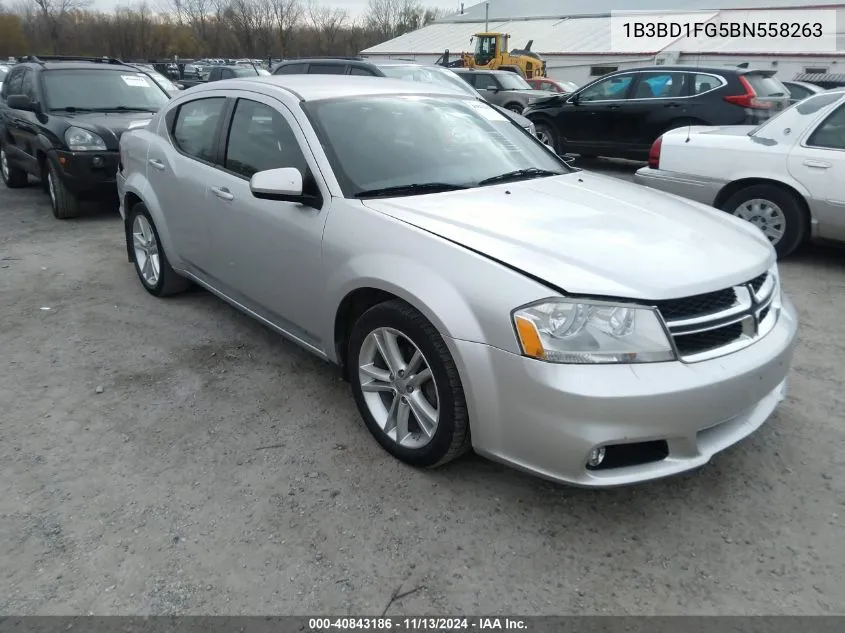 1B3BD1FG5BN558263 2011 Dodge Avenger Mainstreet