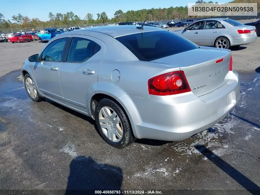 1B3BD4FG2BN509538 2011 Dodge Avenger Express