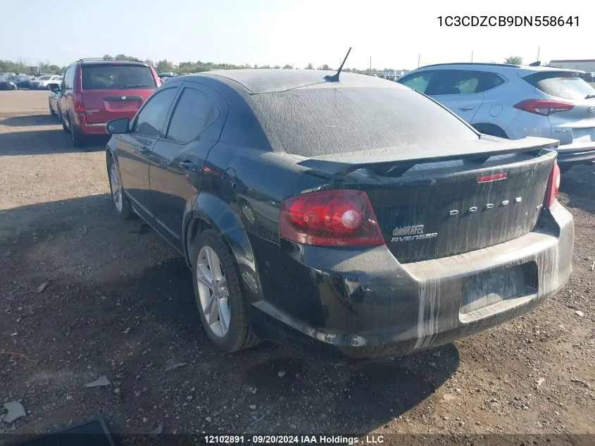 1C3CDZCB9DN558641 2013 Dodge Avenger