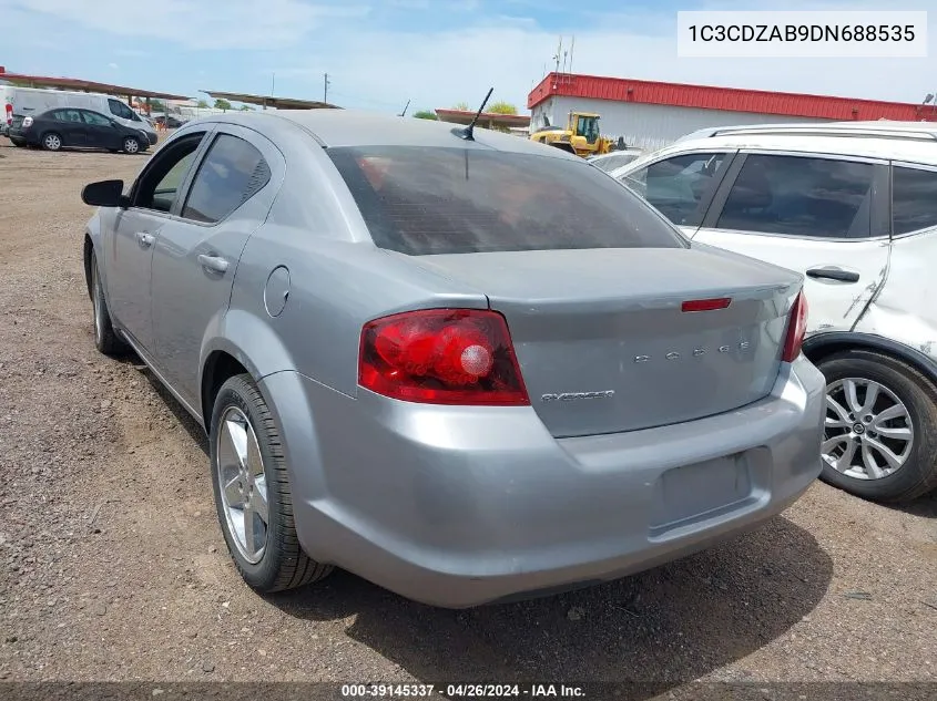 1C3CDZAB9DN688535 2013 Dodge Avenger Se