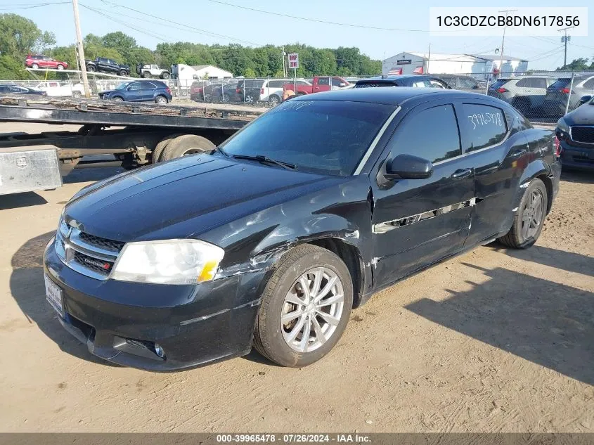 2013 Dodge Avenger Sxt VIN: 1C3CDZCB8DN617856 Lot: 39965478