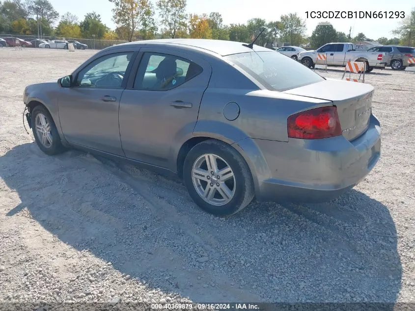 2013 Dodge Avenger Sxt VIN: 1C3CDZCB1DN661293 Lot: 40359879