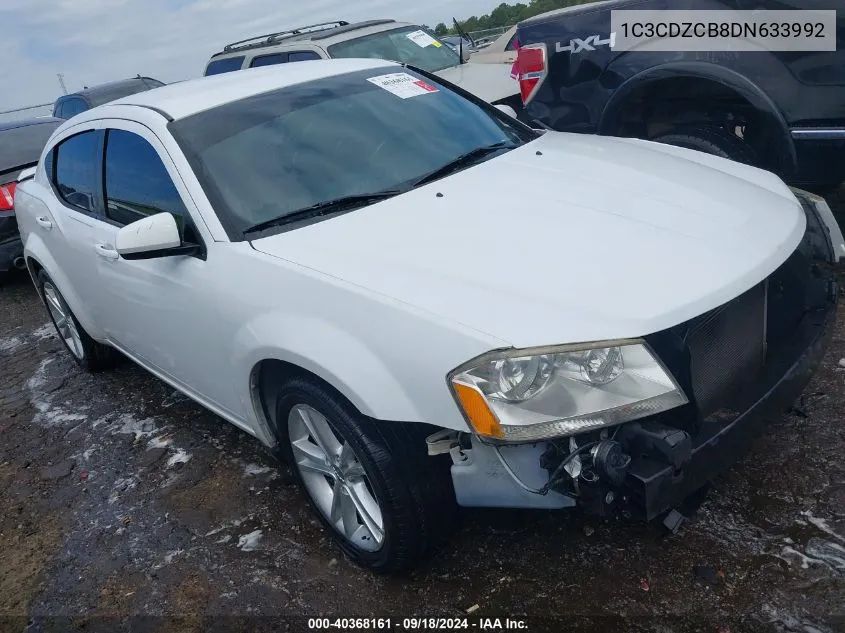 1C3CDZCB8DN633992 2013 Dodge Avenger Sxt