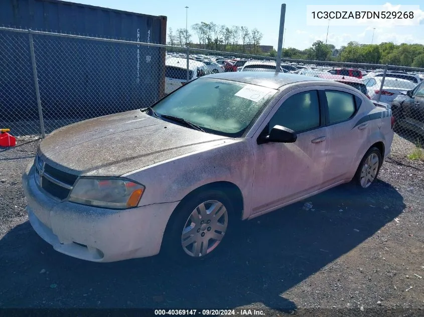 1C3CDZAB7DN529268 2013 Dodge Avenger Se