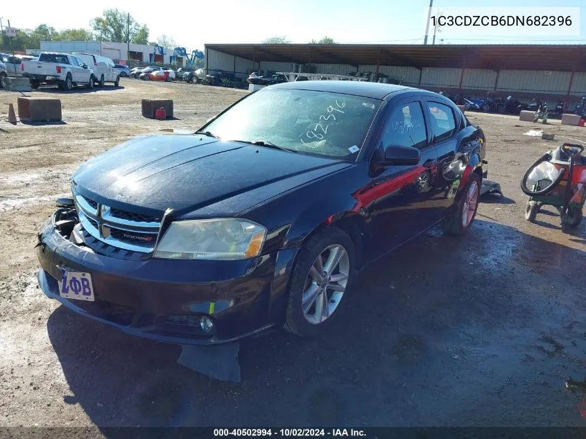 2013 Dodge Avenger Sxt VIN: 1C3CDZCB6DN682396 Lot: 40502994