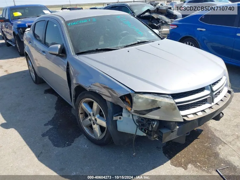 2013 Dodge Avenger Sxt VIN: 1C3CDZCB5DN710740 Lot: 40604273