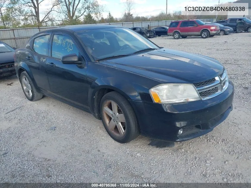 2013 Dodge Avenger Sxt VIN: 1C3CDZCB4DN680338 Lot: 40795365