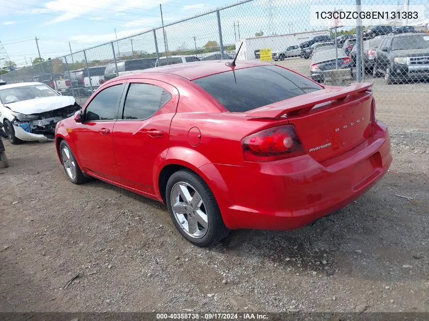 1C3CDZCG8EN131383 2014 Dodge Avenger Sxt