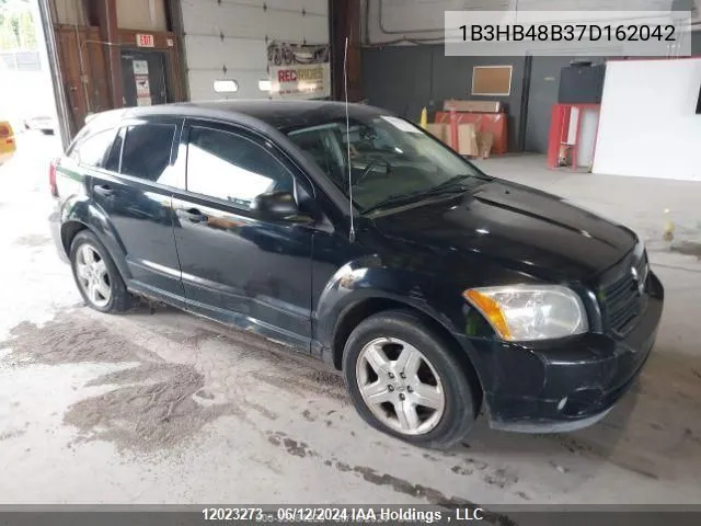 2007 Dodge Caliber Sxt VIN: 1B3HB48B37D162042 Lot: 12023273