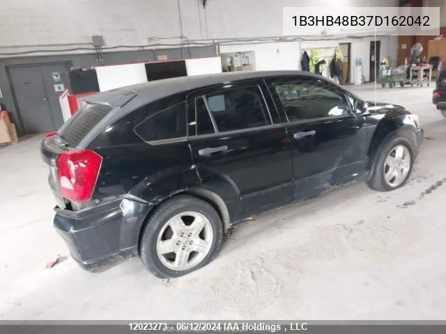 2007 Dodge Caliber Sxt VIN: 1B3HB48B37D162042 Lot: 12023273