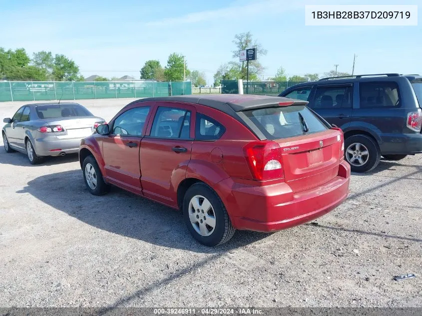 1B3HB28B37D209719 2007 Dodge Caliber