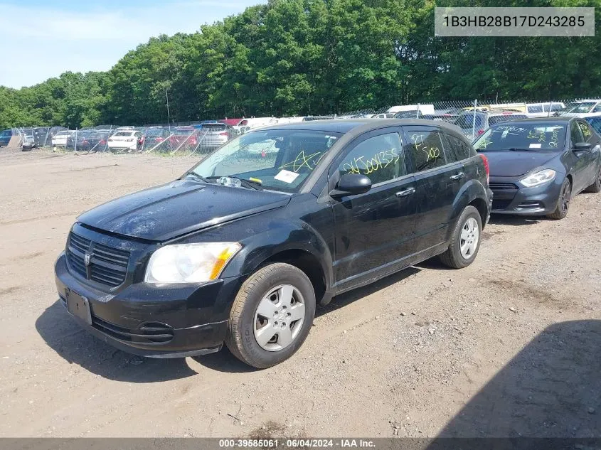 1B3HB28B17D243285 2007 Dodge Caliber