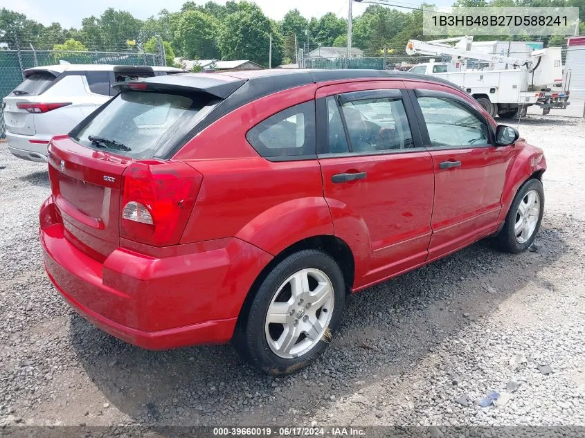 1B3HB48B27D588241 2007 Dodge Caliber Sxt