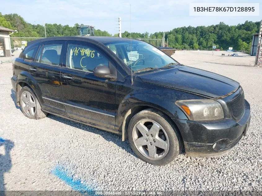 2007 Dodge Caliber R/T VIN: 1B3HE78K67D128895 Lot: 39848486