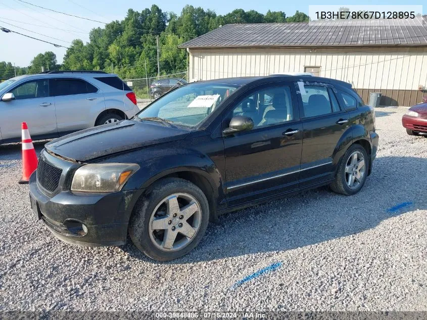 2007 Dodge Caliber R/T VIN: 1B3HE78K67D128895 Lot: 39848486