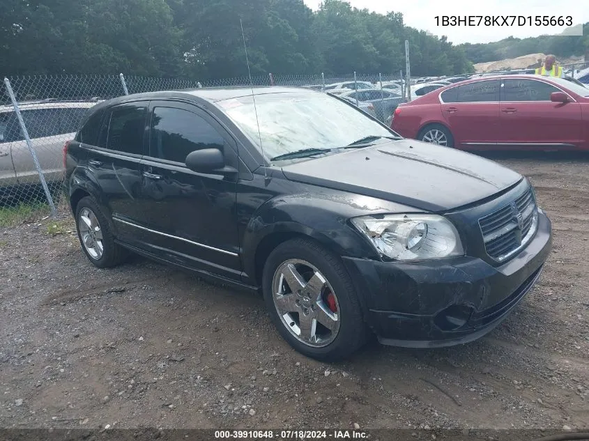 1B3HE78KX7D155663 2007 Dodge Caliber R/T