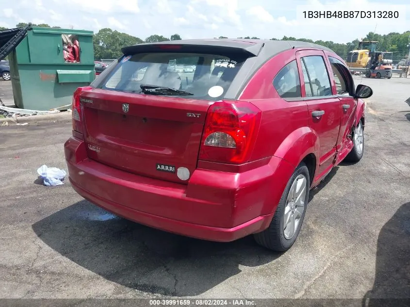 1B3HB48B87D313280 2007 Dodge Caliber Sxt