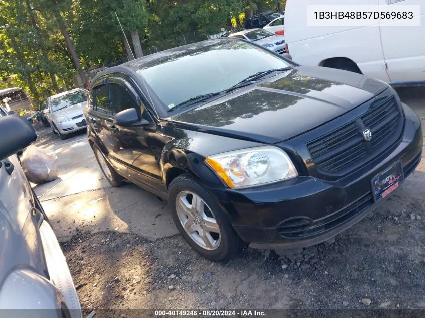 1B3HB48B57D569683 2007 Dodge Caliber Sxt