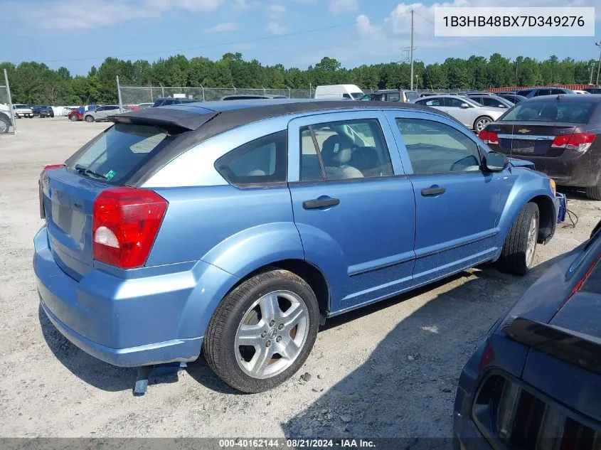 2007 Dodge Caliber Sxt VIN: 1B3HB48BX7D349276 Lot: 40162144