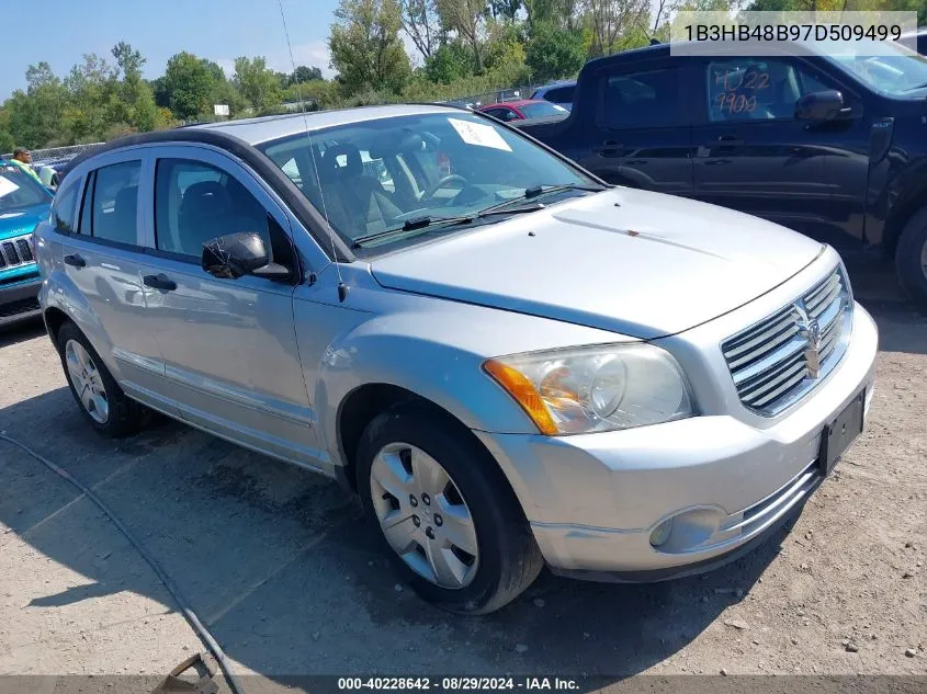 2007 Dodge Caliber Sxt VIN: 1B3HB48B97D509499 Lot: 40228642