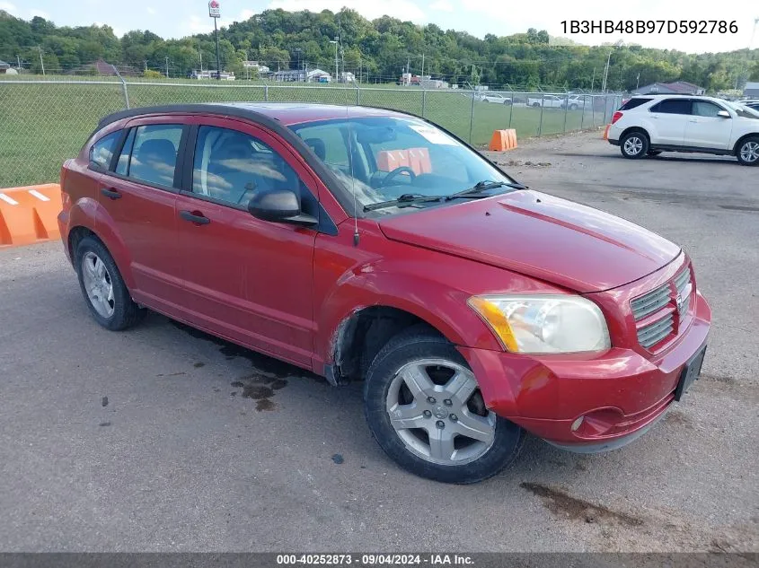 1B3HB48B97D592786 2007 Dodge Caliber Sxt