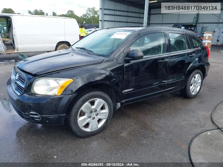 2007 Dodge Caliber Sxt VIN: 1B3HB48B17D349134 Lot: 40266393