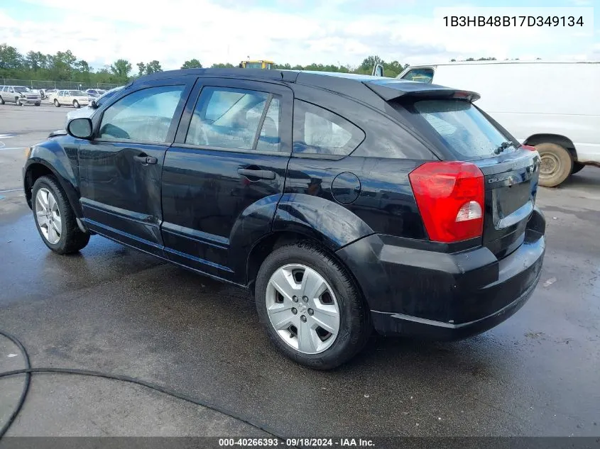 2007 Dodge Caliber Sxt VIN: 1B3HB48B17D349134 Lot: 40266393