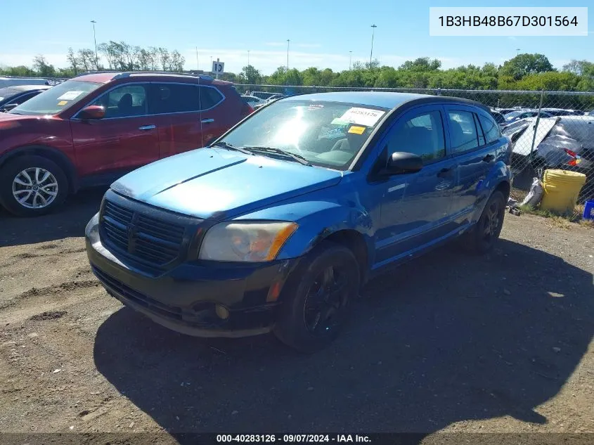 1B3HB48B67D301564 2007 Dodge Caliber Sxt