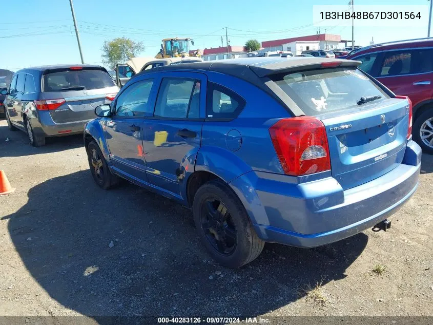 1B3HB48B67D301564 2007 Dodge Caliber Sxt