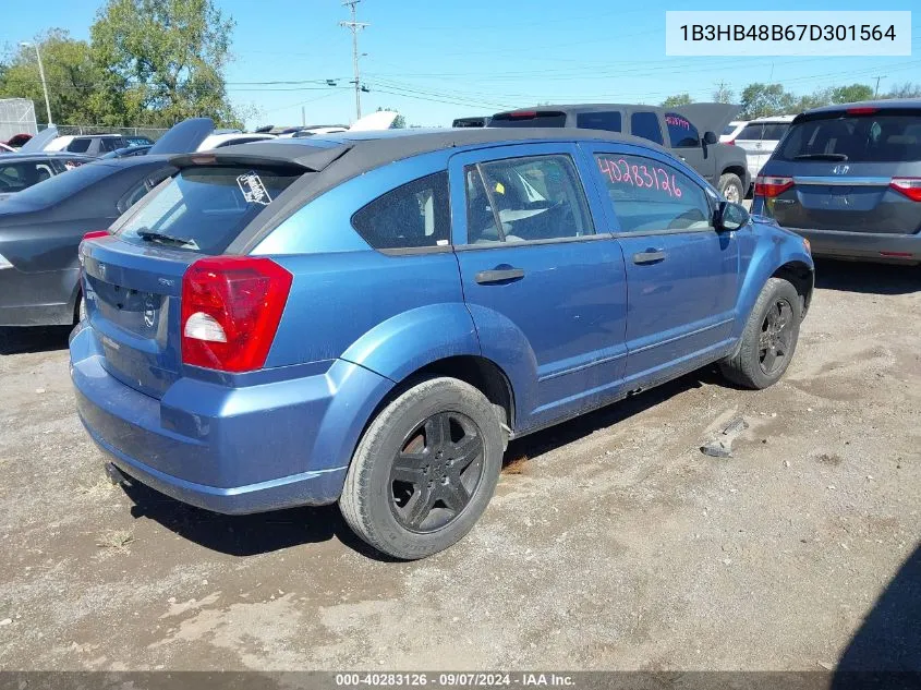 1B3HB48B67D301564 2007 Dodge Caliber Sxt