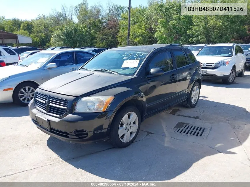 1B3HB48B07D411526 2007 Dodge Caliber Sxt