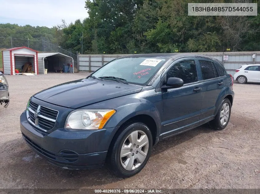 2007 Dodge Caliber Sxt VIN: 1B3HB48B57D544055 Lot: 40298376