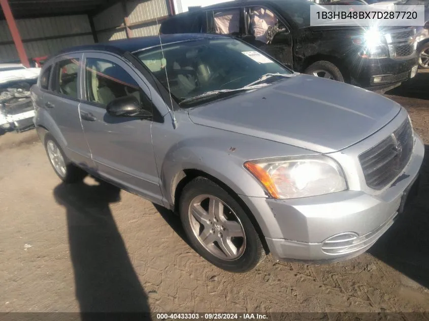 2007 Dodge Caliber Sxt VIN: 1B3HB48BX7D287720 Lot: 40433303